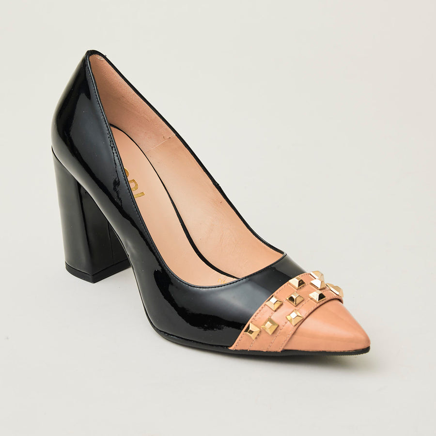 Lodi Two Tone Court Shoes - Nozomi