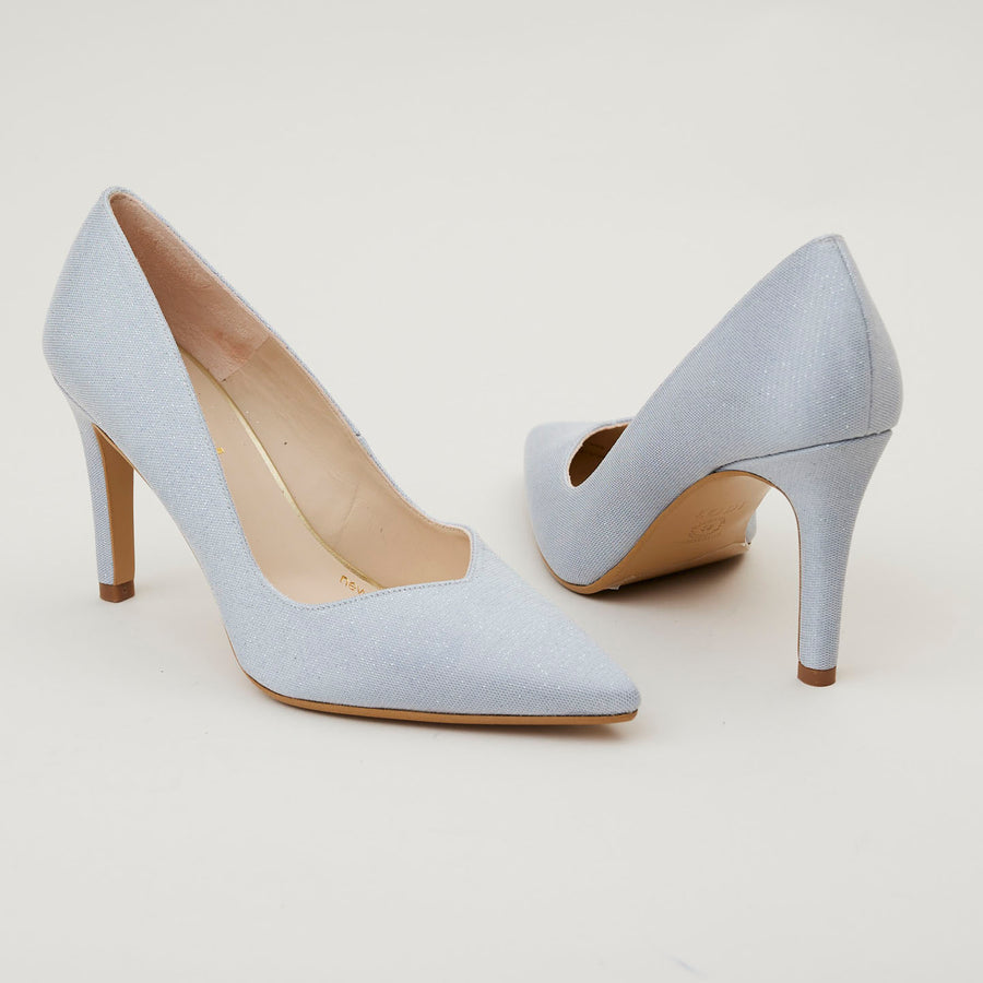 Lodi Sky Blue High Heel Court Shoes - Nozomi