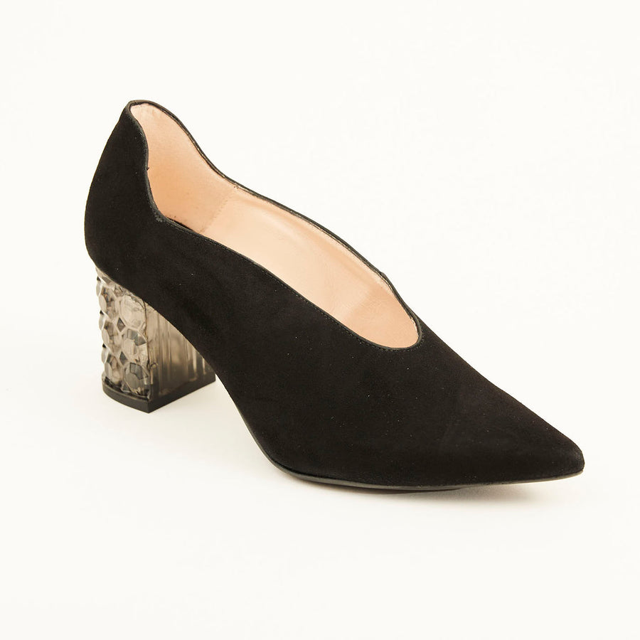 Marian Suede Court Shoe - Nozomi