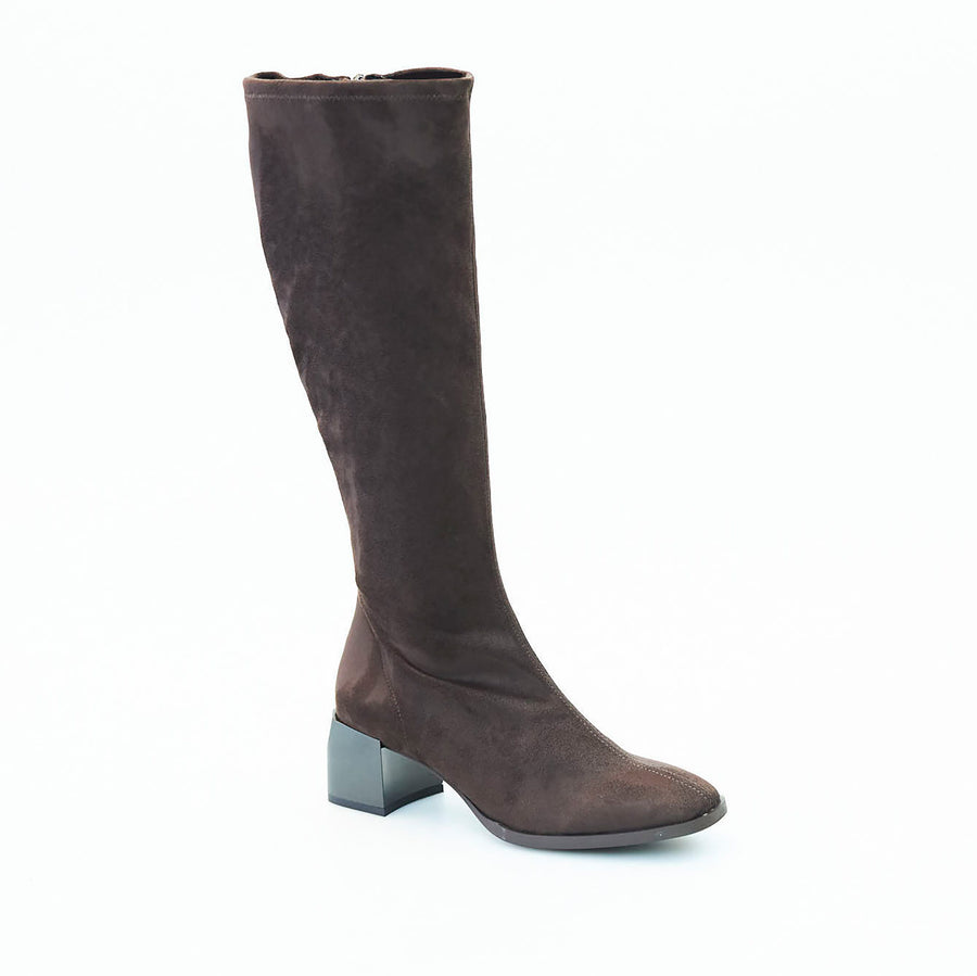 Nozomi Black or Brown Stretch Boots - nozomishoes.ie