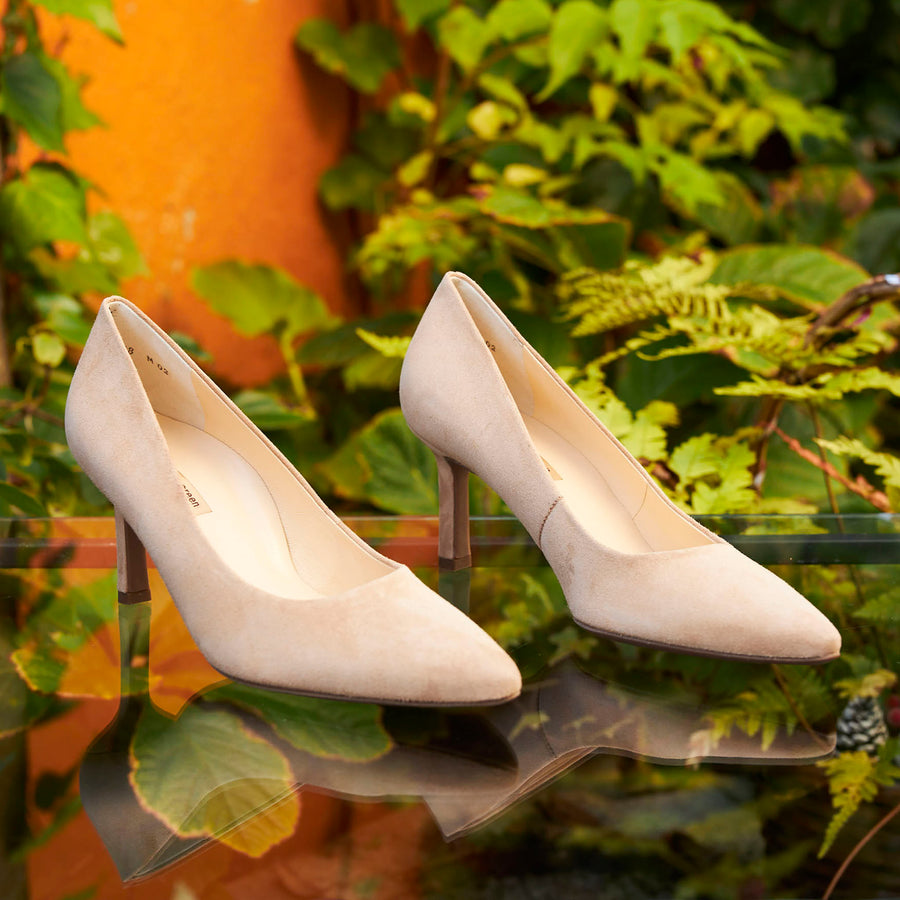 Paul Green Sand or Blush Court Shoes - nozomishoes.ie