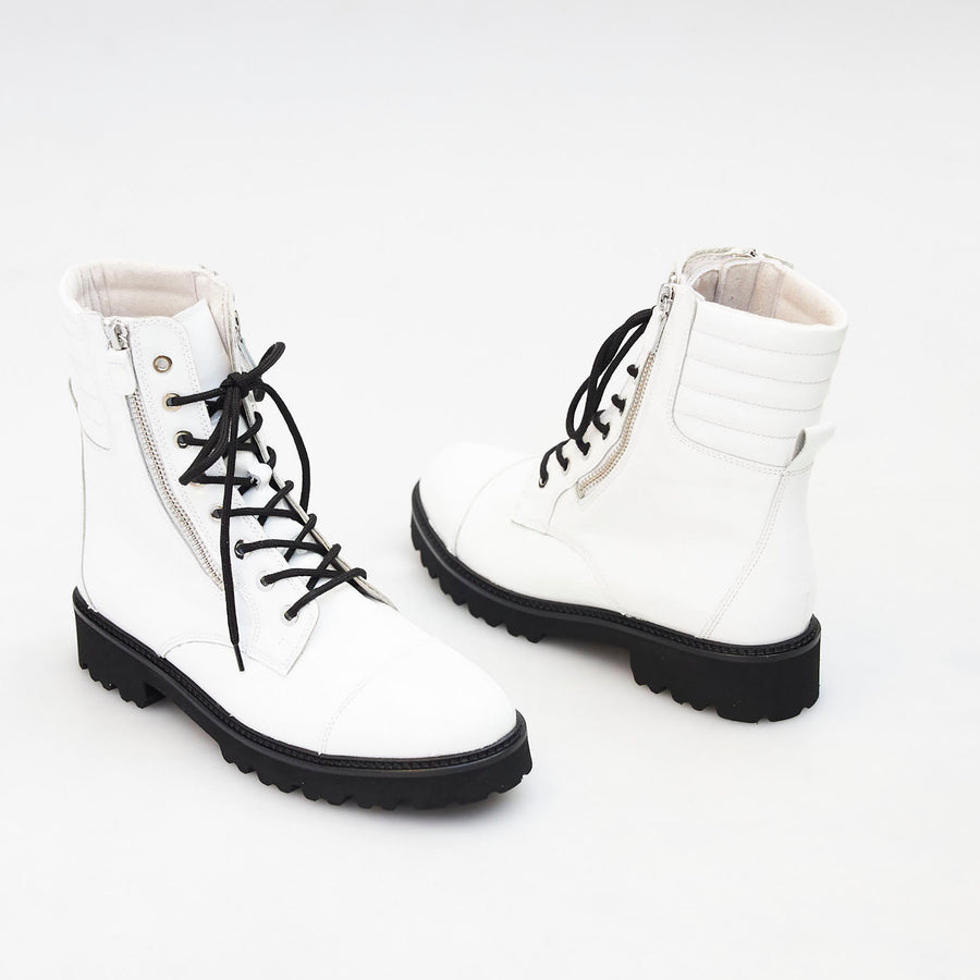 Gabor Patent Red or Black or White Ankle Boots - nozomishoes.ie