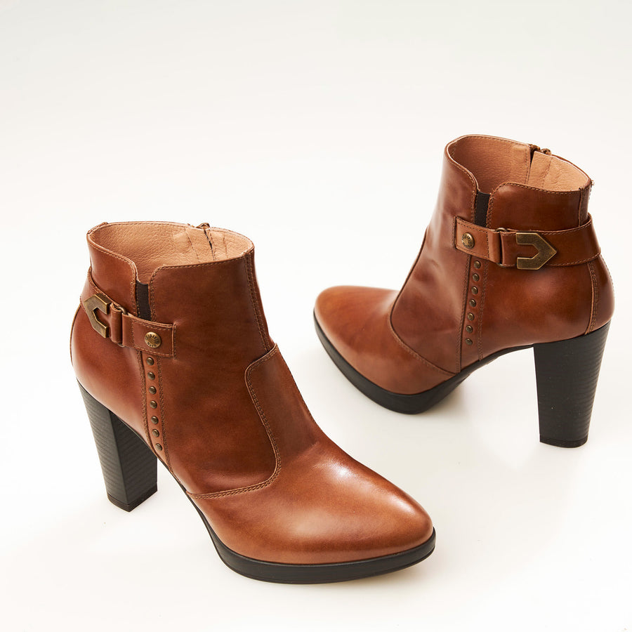 NeroGiardini Tan Ankle Boot - nozomishoes.ie