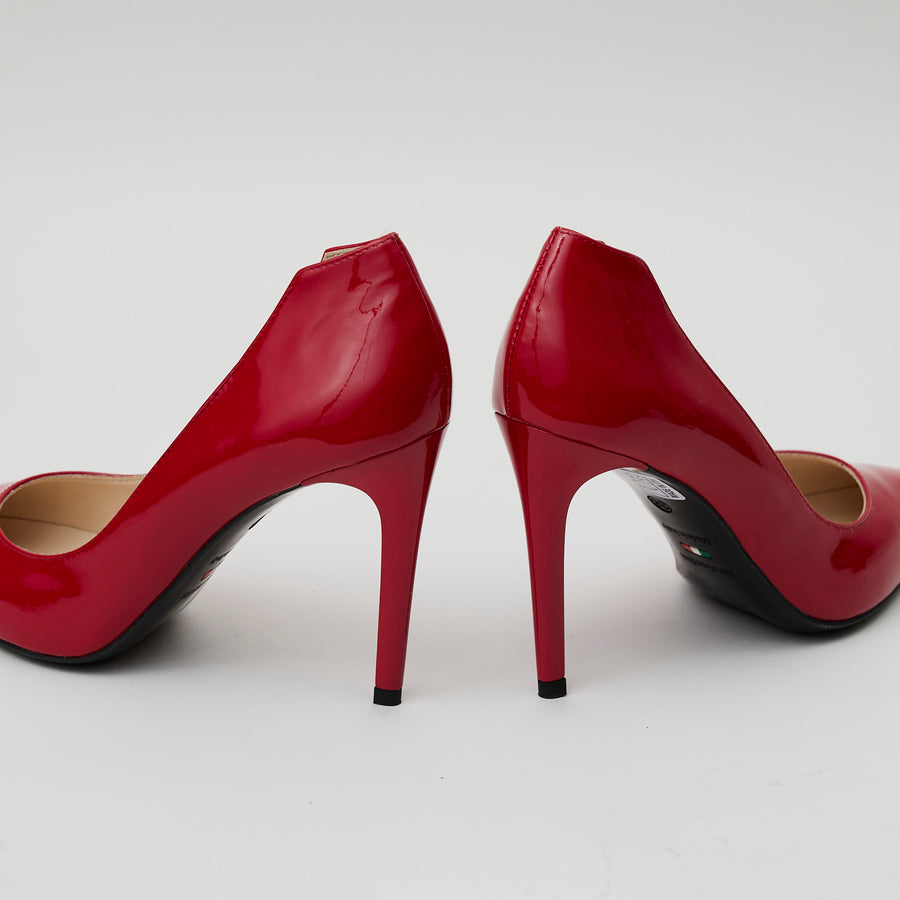 NeroGiardini Red Patent Leather Court Shoes - Nozomi