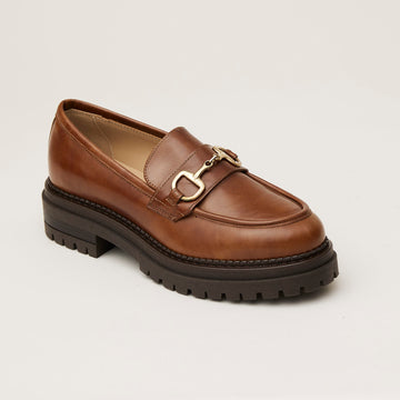 NeroGiardini Tan Leather Moccasins - Nozomi