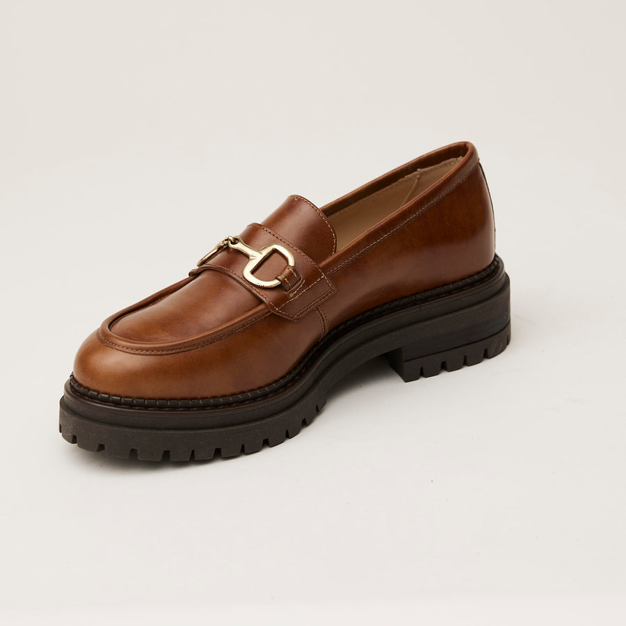 NeroGiardini Tan Leather Moccasins - Nozomi