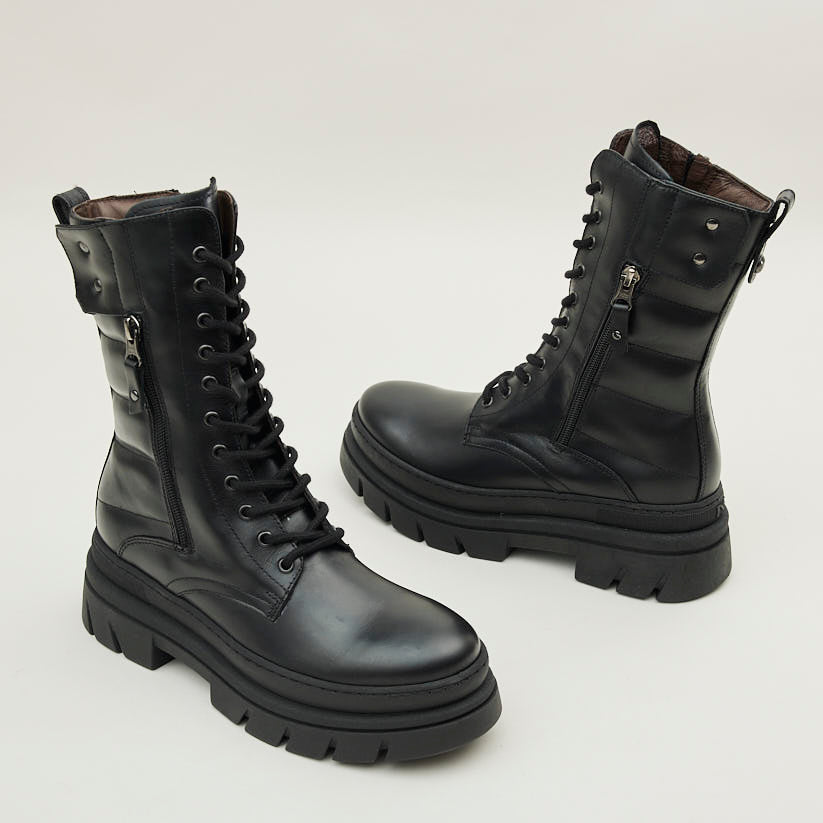 NeroGiardini Military Style Boots - Nozomi