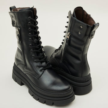 NeroGiardini Military Style Boots - Nozomi