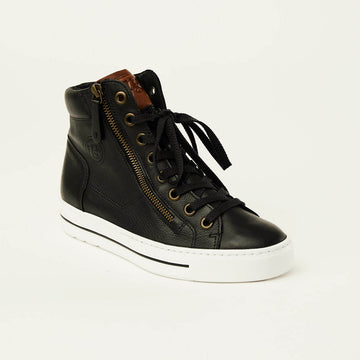 Paul Green Brown High-Top Trainers - Nozomi