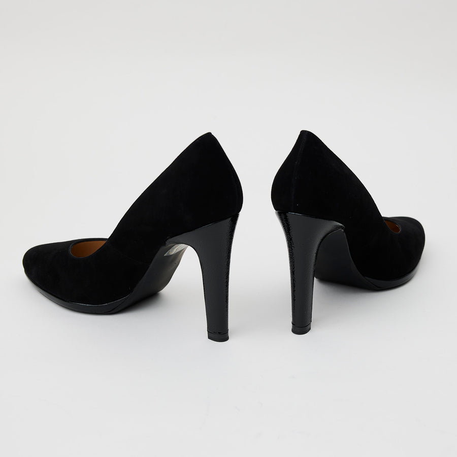 Peter Kaiser Black Suede Court Shoes - Nozomi