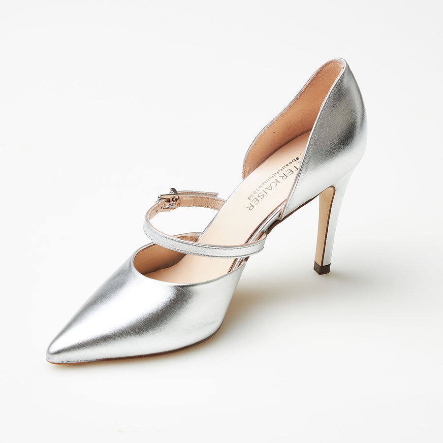 Peter Kaiser Silver High Heels - nozomishoes.ie