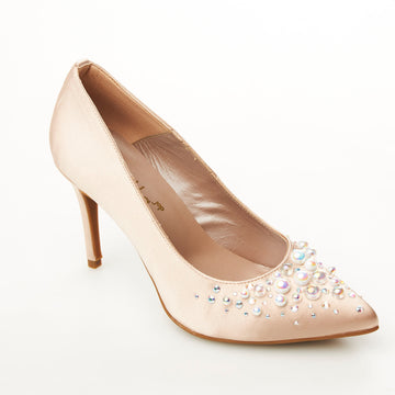 Renatta Ivory Court Shoe - nozomishoes.ie