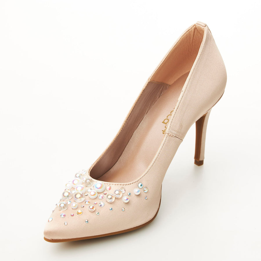 Renatta Ivory Court Shoe - nozomishoes.ie