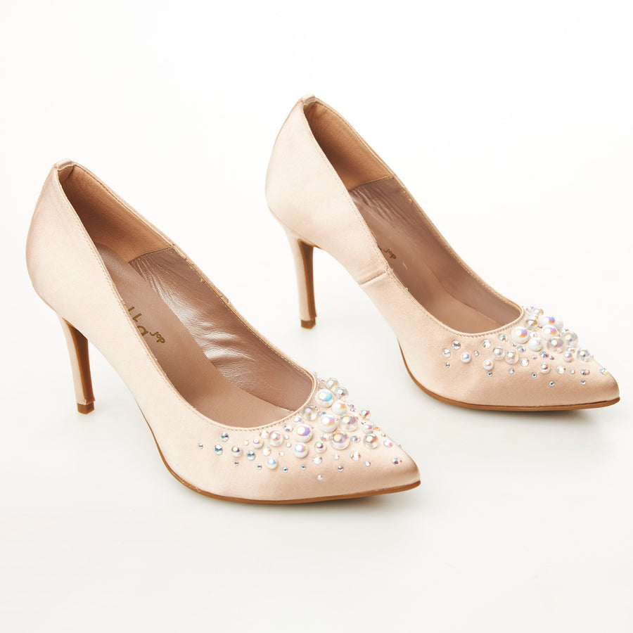 Renatta Ivory Court Shoe - nozomishoes.ie