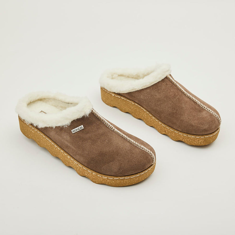 Rohde Mink Suede Slippers - Nozomi