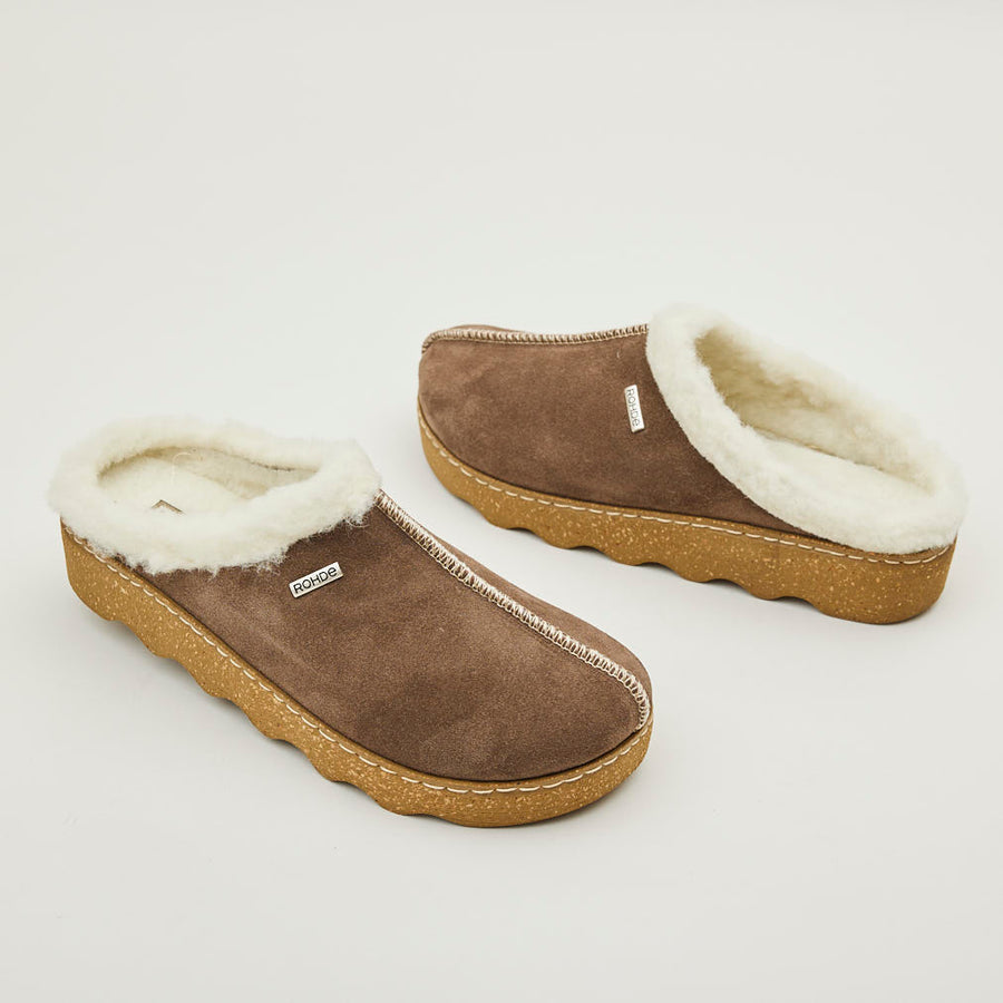 Rohde Mink Suede Slippers - Nozomi