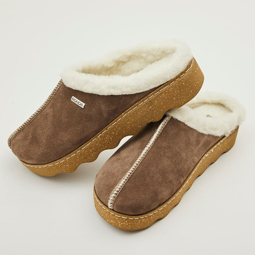 Rohde Mink Suede Slippers - Nozomi