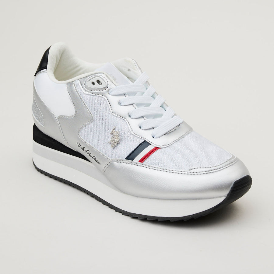 US Polo Silver Trainers - Nozomi