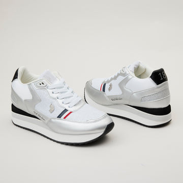 US Polo Silver Trainers - Nozomi