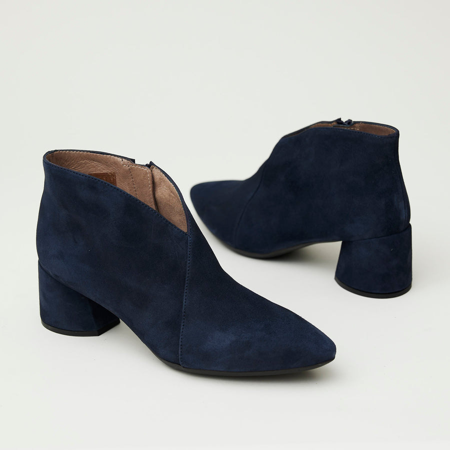 Wonders Navy Suede Shoots - Nozomi