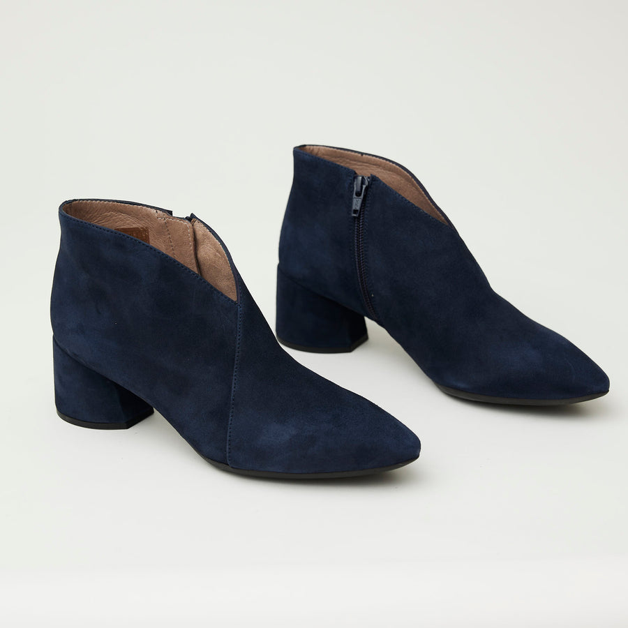 Wonders Navy Suede Shoots - Nozomi